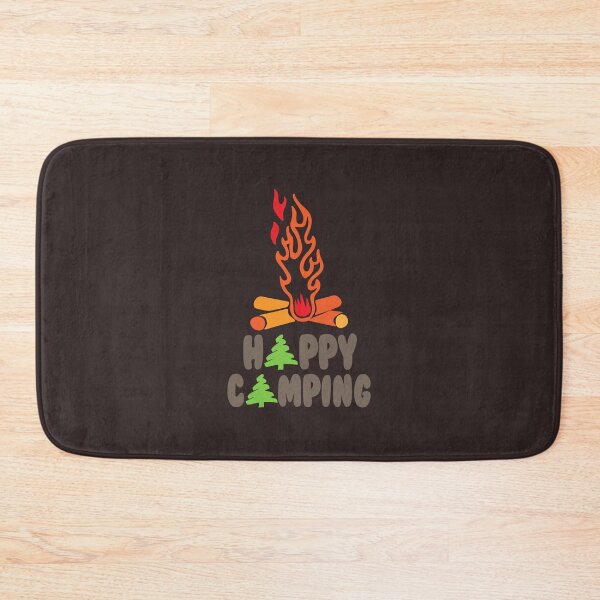 Item preview, happy camping designed and sold by placeit.