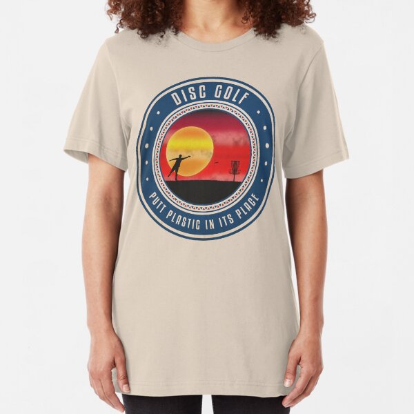 Putt Plastic In Its Place Slim Fit T-Shirt