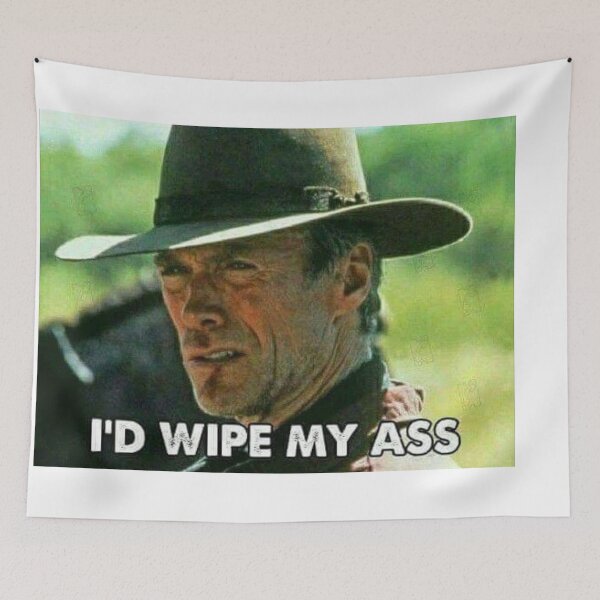 Item preview, I'd Wipe- Cropped Boomer Memes designed and sold by Hilderbrandish.