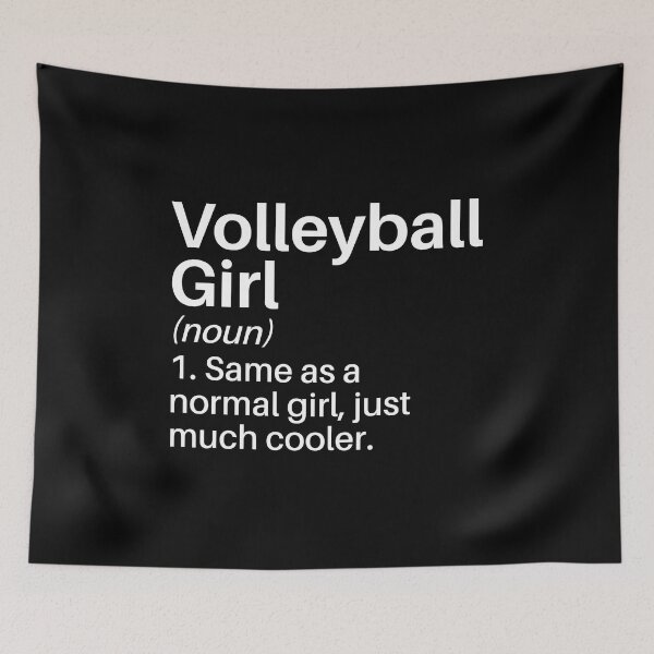 Item preview, Volleyball Girl Funny Definition: Volleyball Gift - for Volleyball Player or Lover designed and sold by Adexyl.