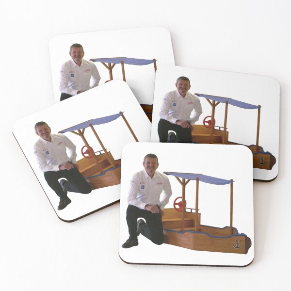 Item preview, My Boat - Guenther Steiner - Formula 1 Oil Paint designed and sold by Harley-Jay.