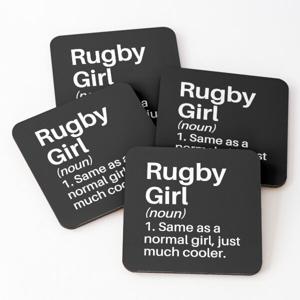 Item preview, Rugby Girl Funny Definition: Rugby Gift - for Rugby Player or Lover designed and sold by Adexyl.