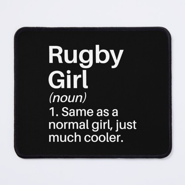 Item preview, Rugby Girl Funny Definition: Rugby Gift - for Rugby Player or Lover designed and sold by Adexyl.