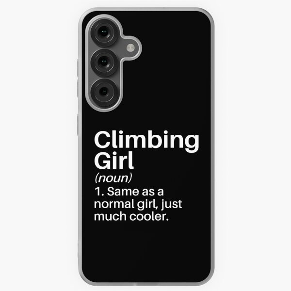 Item preview, Climbing Girl Funny Definition: Climbing Gift - for Climbing Lover Climber designed and sold by Adexyl.