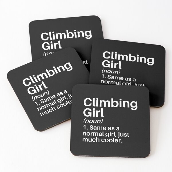 Item preview, Climbing Girl Funny Definition: Climbing Gift - for Climbing Lover Climber designed and sold by Adexyl.