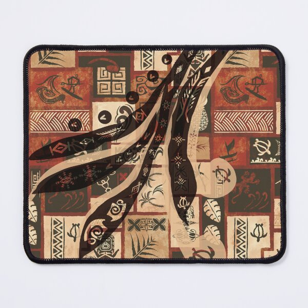 Item preview, Vintage Samoan - Hawaiian Painted Old Tapa Tribal Patchwork 2064 designed and sold by sunnthreads.