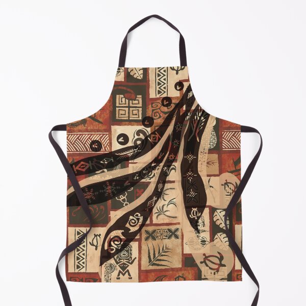 Item preview, Vintage Samoan - Hawaiian Painted Old Tapa Tribal Patchwork 2064 designed and sold by sunnthreads.