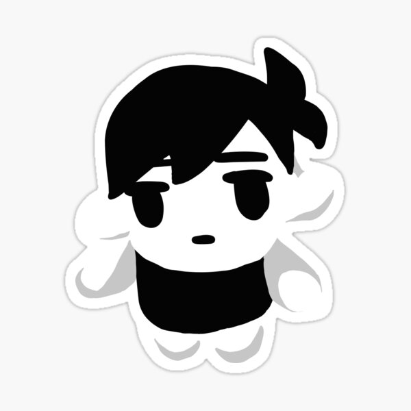 Omori Plush Sticker for Sale by CassidysArt