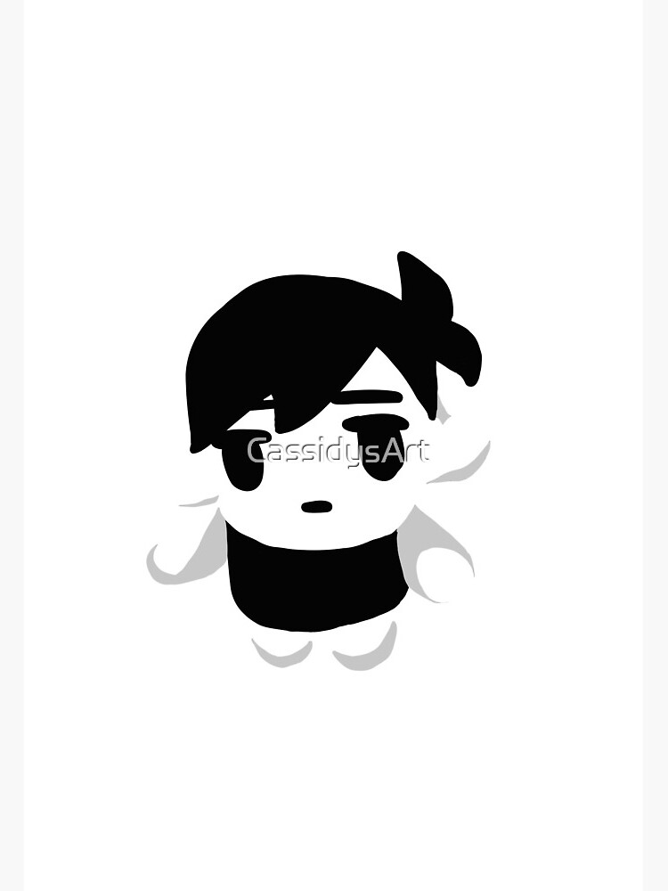 Omori Plush Sticker for Sale by CassidysArt