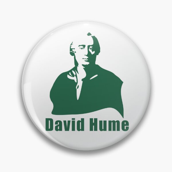 Item preview, David Hume Simple Green Illustration designed and sold by PhilosophyWear.