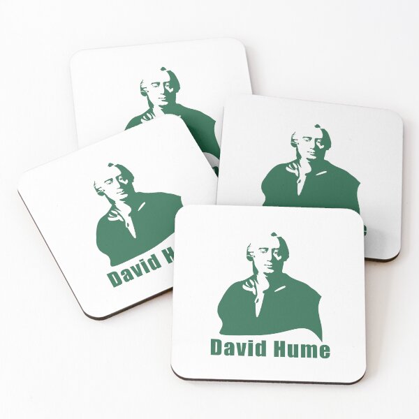 Item preview, David Hume Simple Green Illustration designed and sold by PhilosophyWear.