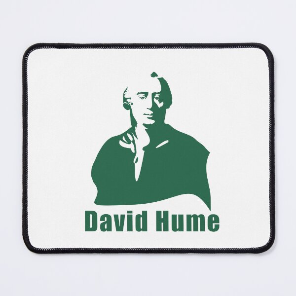Item preview, David Hume Simple Green Illustration designed and sold by PhilosophyWear.