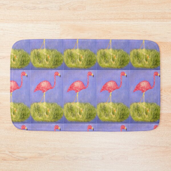 Item preview,  Montreal in February dreaming of pink flamingos designed and sold by Edith Dora Rey.