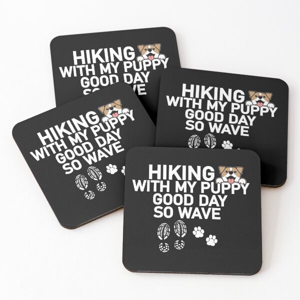 Item preview, Hiking With my Puppy Good Day So Wave designed and sold by Topiest.