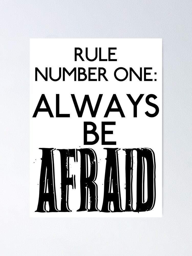 "TrollhuntersInspired "Rule Number One"" Poster by mulberrydragon