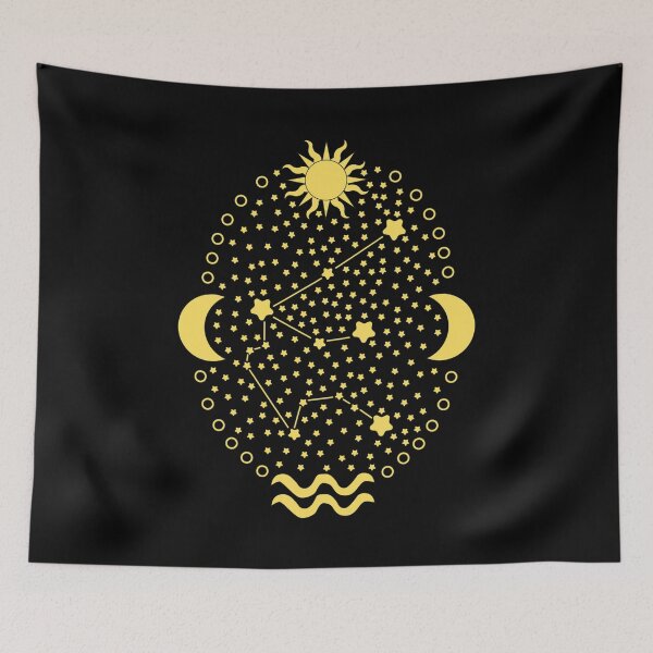 Item preview, Aquarius Sign Design designed and sold by racharanha.
