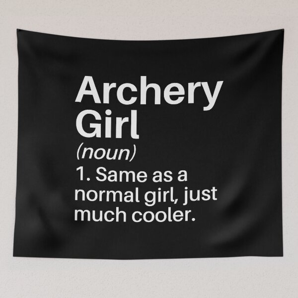 Item preview, Archery Girl Funny Definition: Archery Gift - for Archery Player or Lover designed and sold by Adexyl.