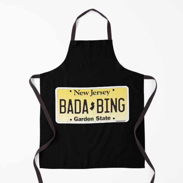 Item preview, New Jersey License Plate - Bada Bing  designed and sold by frankyou.