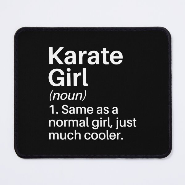 Item preview, Karate Girl Funny Definition: Karate Gift - for Martial Arts Player or Lover designed and sold by Adexyl.