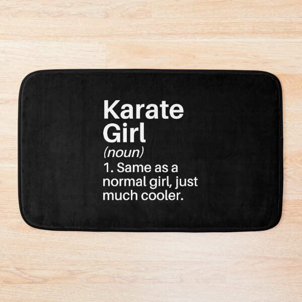 Item preview, Karate Girl Funny Definition: Karate Gift - for Martial Arts Player or Lover designed and sold by Adexyl.