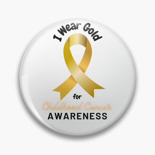 Item preview, I Wear Gold For Childhood Cancer Awareness designed and sold by qartet.