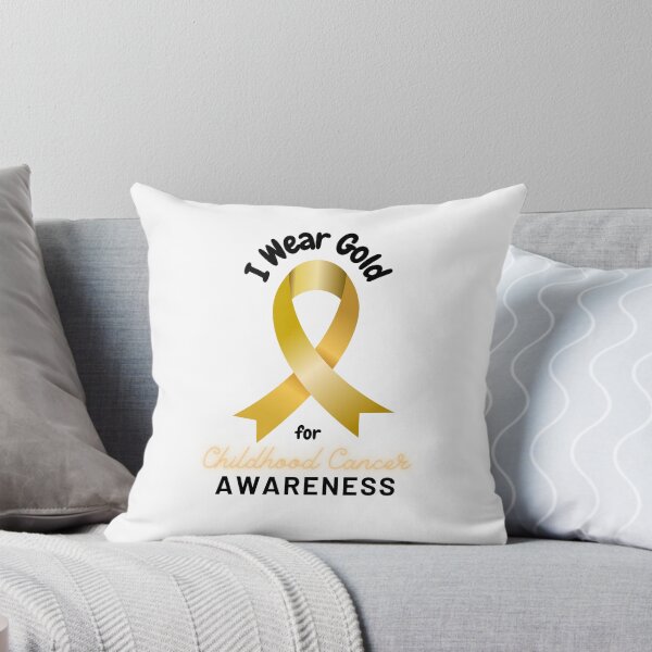 Item preview, I Wear Gold For Childhood Cancer Awareness designed and sold by qartet.