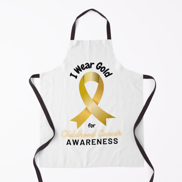 Item preview, I Wear Gold For Childhood Cancer Awareness designed and sold by qartet.