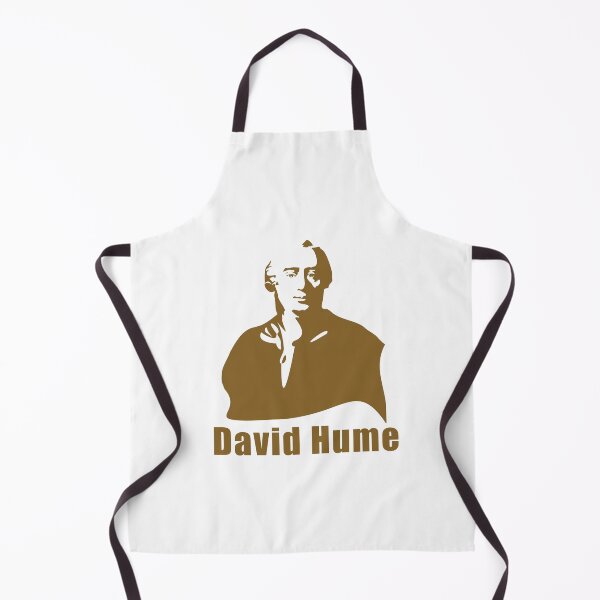 Item preview, David Hume Simple Gold Illustration Sticker designed and sold by PhilosophyWear.