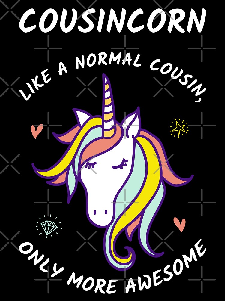 Unicorn Cousin T-Shirt, Cute Unicorn Cousin Gift Unicorn Cousin T-Shirt, Cute Unicorn Cousin Gift