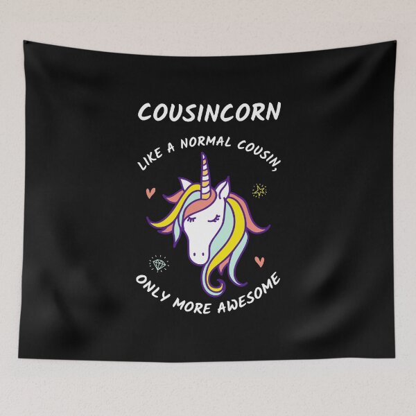 Item preview, Cousincorn III - Awesome Cousin Unicorn designed and sold by Lemon Pepper.