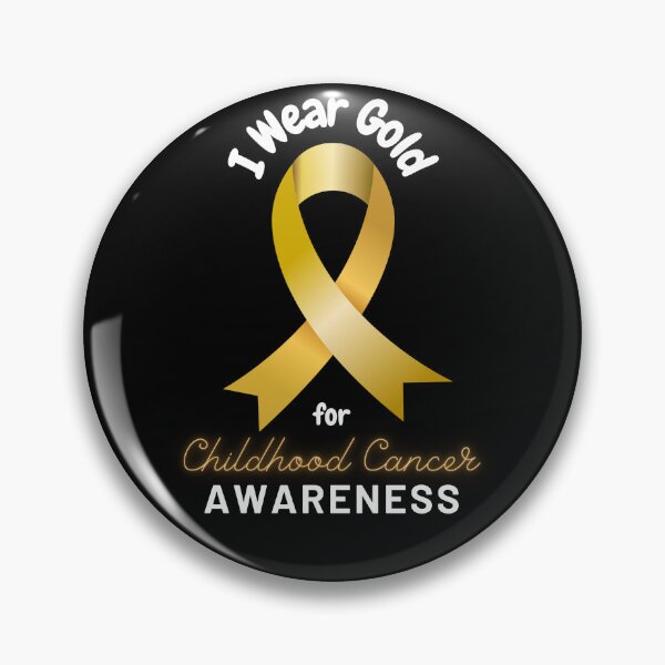 Item preview, I Wear Gold For Childhood Cancer Awareness designed and sold by qartet.
