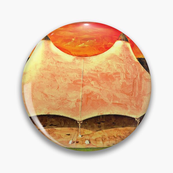 Item preview, Miramar Regional Park Amphitheater at sunset - oil painting designed and sold by NickoPrints.