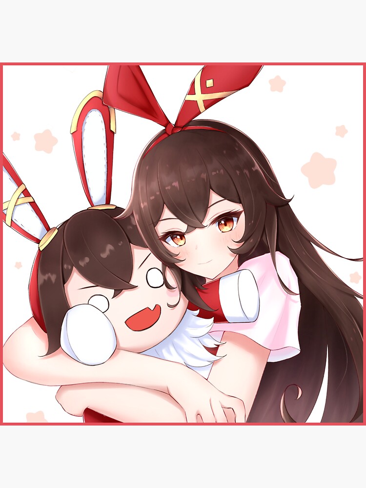 "Kawaii Amber Genshin Impact Girls" Sticker by ecchigirls | Redbubble