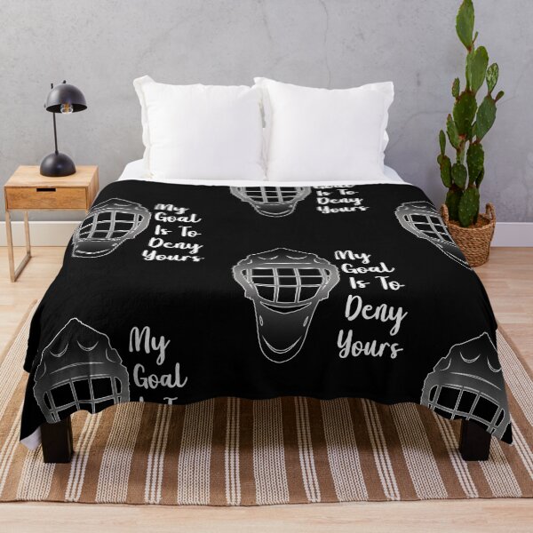 Item preview, My Goal Is To Deny Yours, Dont Touch My Goalie designed and sold by SportyDogShop.