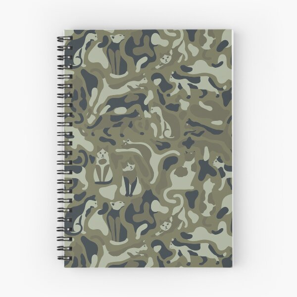 Item preview, Ukraine Feline Defense Force Forest Camo designed and sold by FelineDefenseUA.