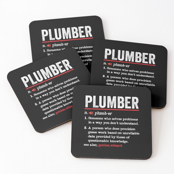 Item preview, Plumber Funny Definition - Plumber Gift - Plumbing Pipefitter Steamfitter designed and sold by Adexyl.