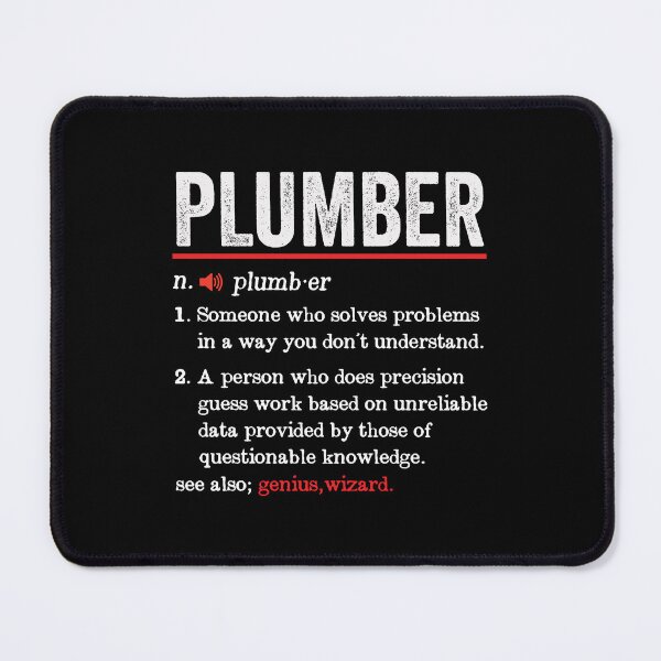 Item preview, Plumber Funny Definition - Plumber Gift - Plumbing Pipefitter Steamfitter designed and sold by Adexyl.
