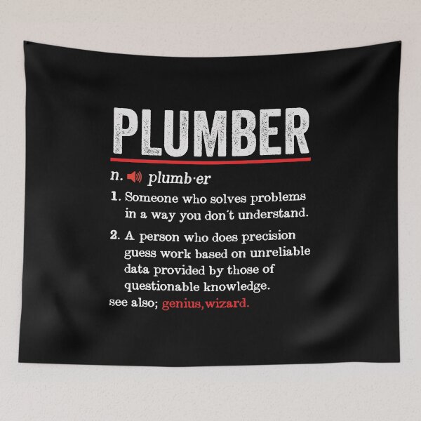 Item preview, Plumber Funny Definition - Plumber Gift - Plumbing Pipefitter Steamfitter designed and sold by Adexyl.