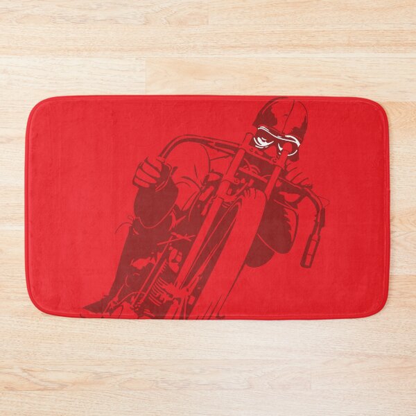 Item preview, Board Track Racer 1 Red Background  designed and sold by Saddle Bums.