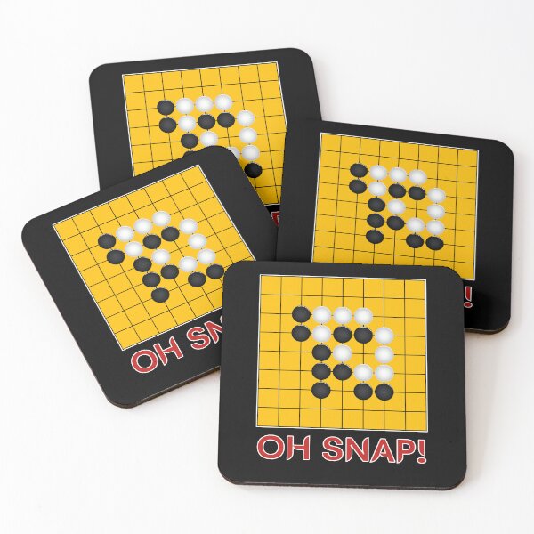 Item preview, Oh Snap(back)! | Go | Igo | Baduk | Weiqi | Go Humor designed and sold by DastardLee.