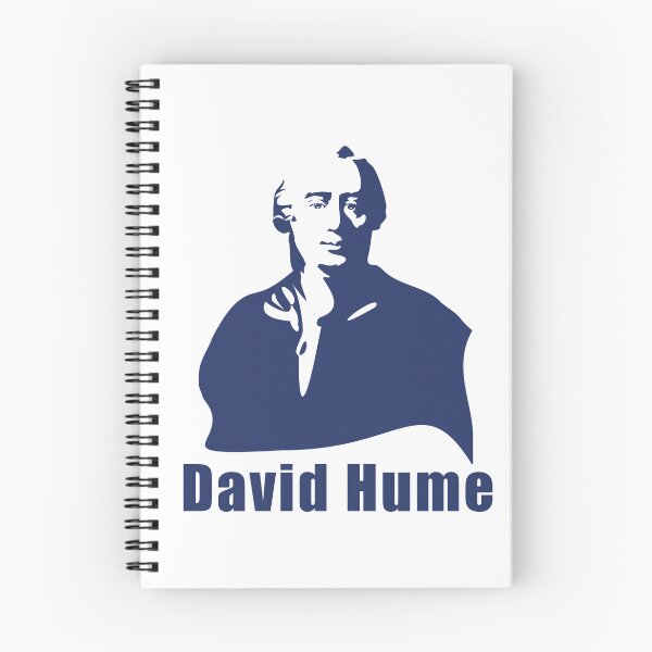 Item preview, David Hume Blue Illustration  designed and sold by PhilosophyWear.