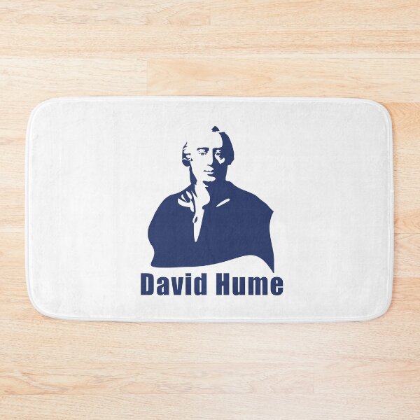 Item preview, David Hume Blue Illustration  designed and sold by PhilosophyWear.