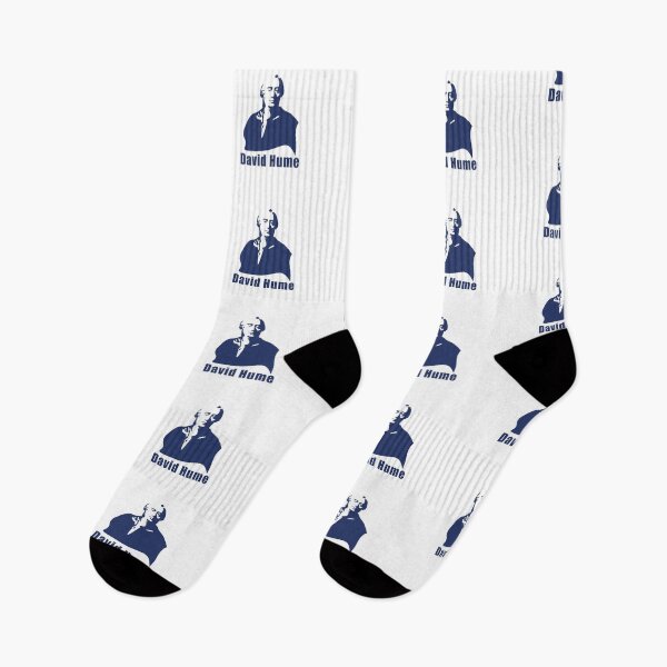 Item preview, David Hume Blue Illustration  designed and sold by PhilosophyWear.