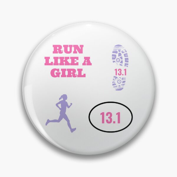 Item preview, Half Marathon Run Like a Girl 13.1 designed and sold by Lucha-Morena.
