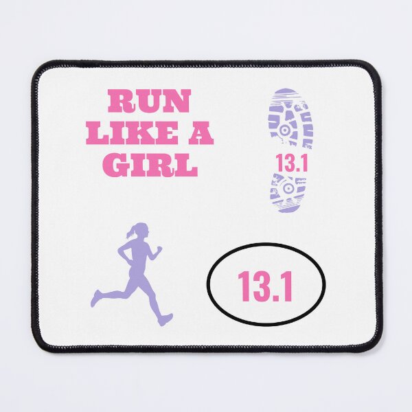 Item preview, Half Marathon Run Like a Girl 13.1 designed and sold by Lucha-Morena.