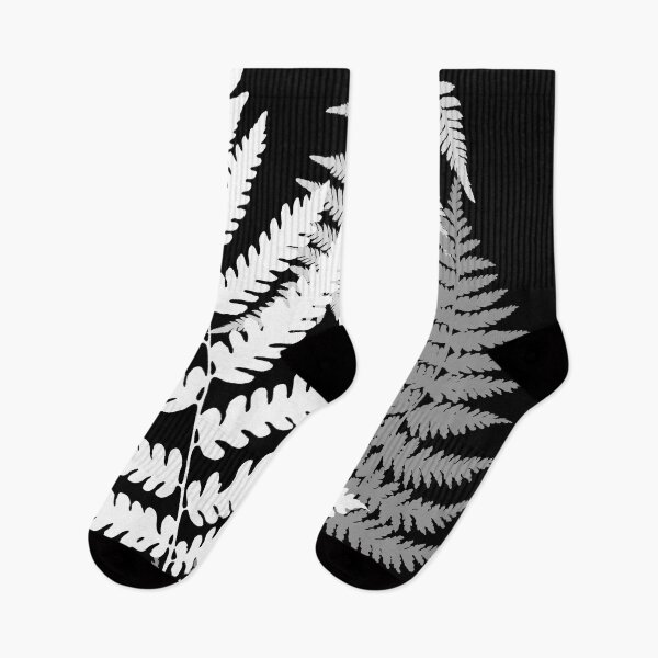 Item preview, Tropics In Black and White IV tropical fern leaves designed and sold by Glimmersmith.