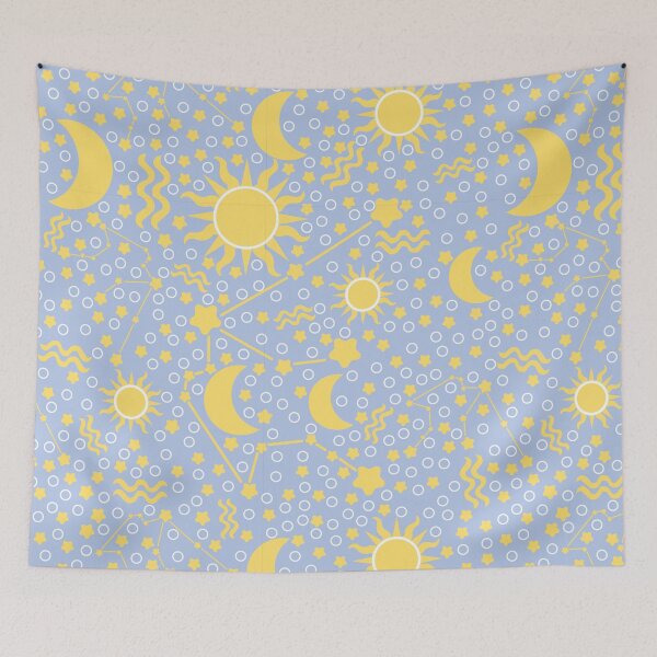 Item preview, Aquarius Sign Pattern Design designed and sold by racharanha.