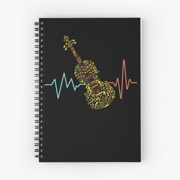 Item preview, Violin Heartbeat Violinist Gift Vintage designed and sold by UniqueBPresent.