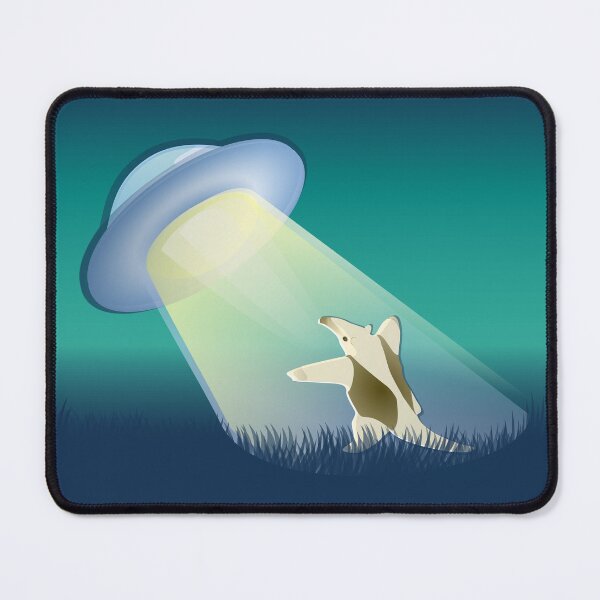 Item preview, anteater tamandua ufo alien abduction designed and sold by MiraNomegusta.