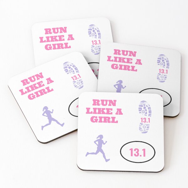 Item preview, Half Marathon Run Like a Girl 13.1 designed and sold by Lucha-Morena.